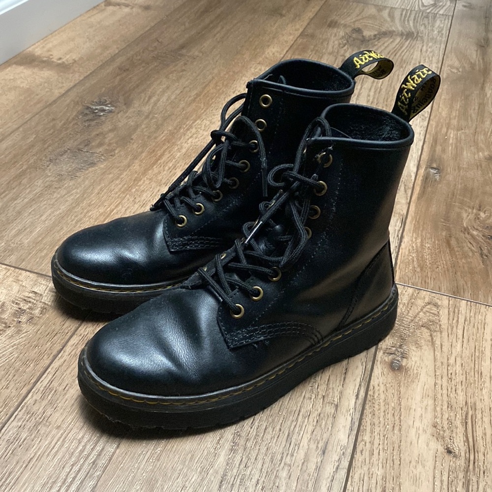 Black Dr. Marten Zavala Boots